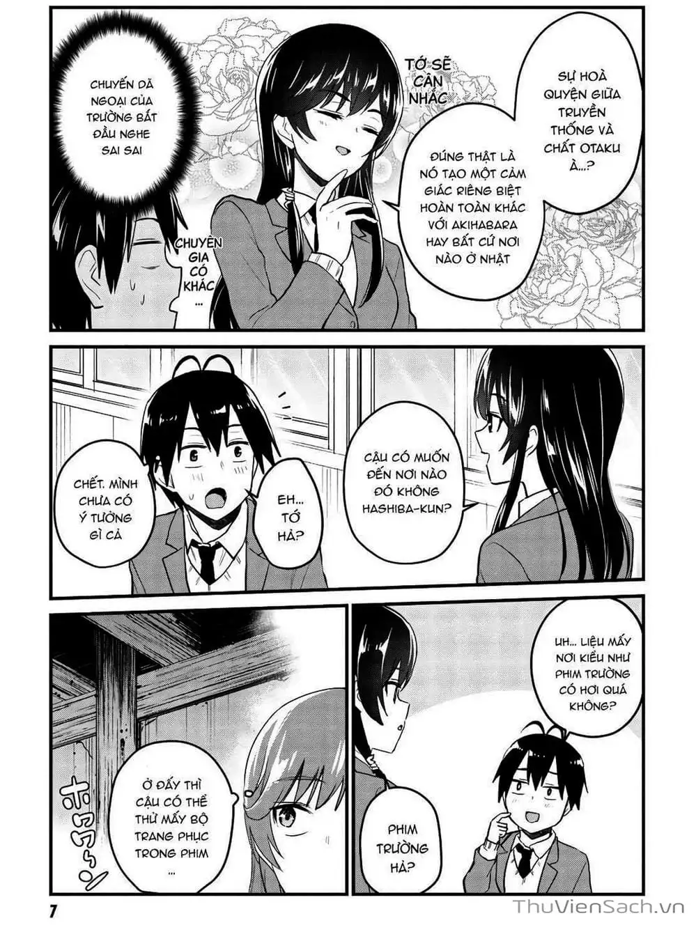 Truyện Tranh Lần Đầu Với Gal - Hajimete No Gal trang 7