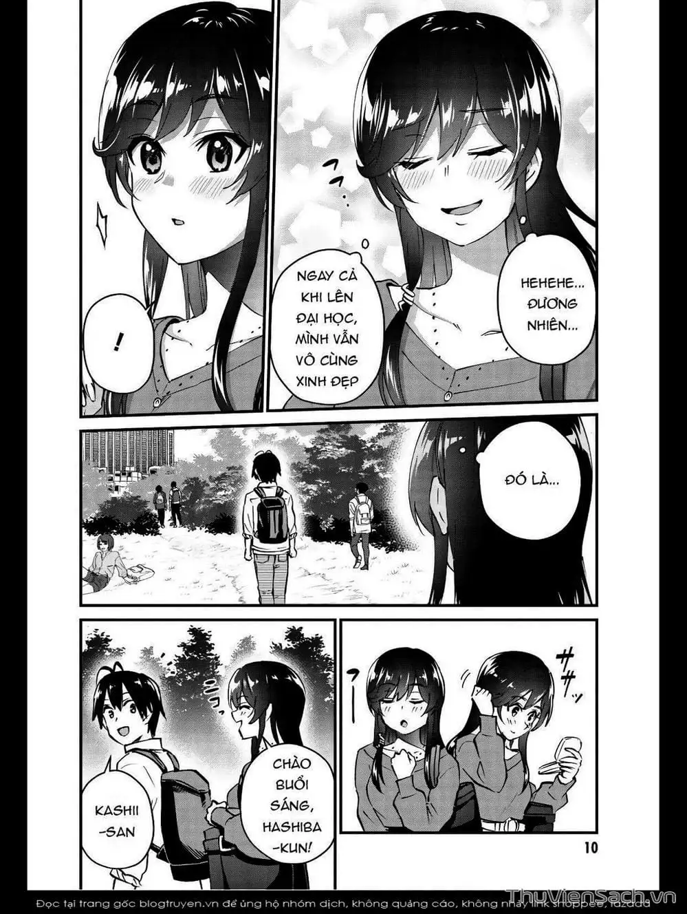 Truyện Tranh Lần Đầu Với Gal - Hajimete No Gal trang 7