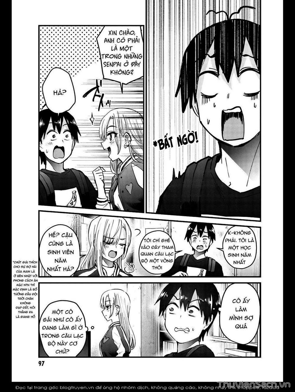 Truyện Tranh Lần Đầu Với Gal - Hajimete No Gal trang 7