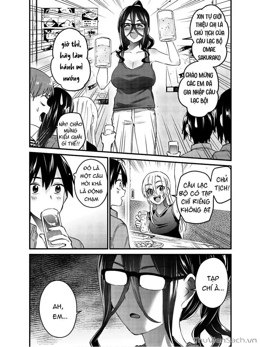 Truyện Tranh Lần Đầu Với Gal - Hajimete No Gal trang 7