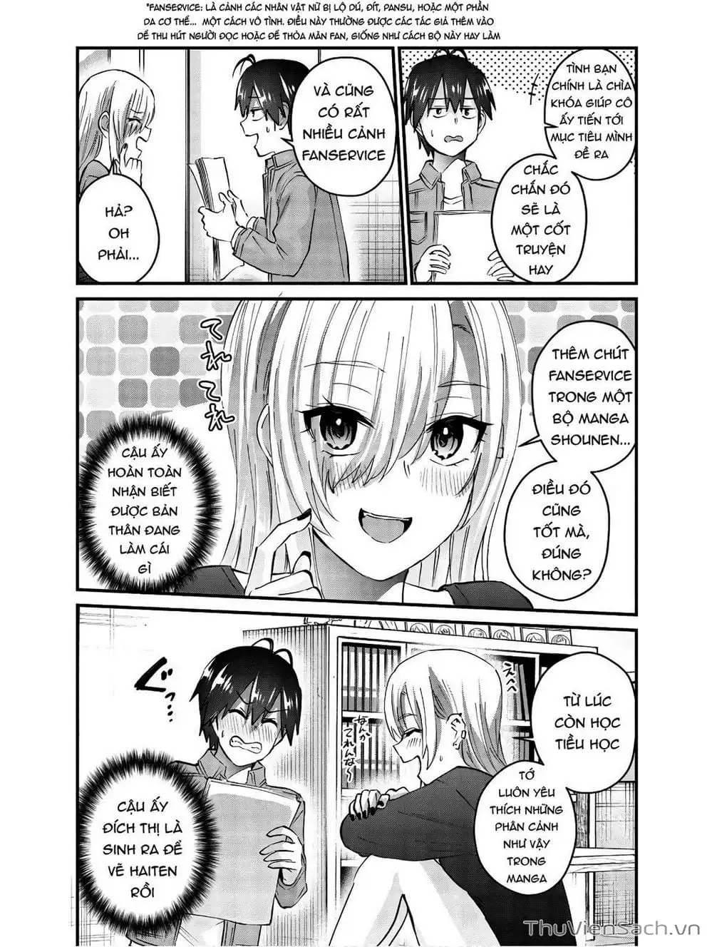 Truyện Tranh Lần Đầu Với Gal - Hajimete No Gal trang 7