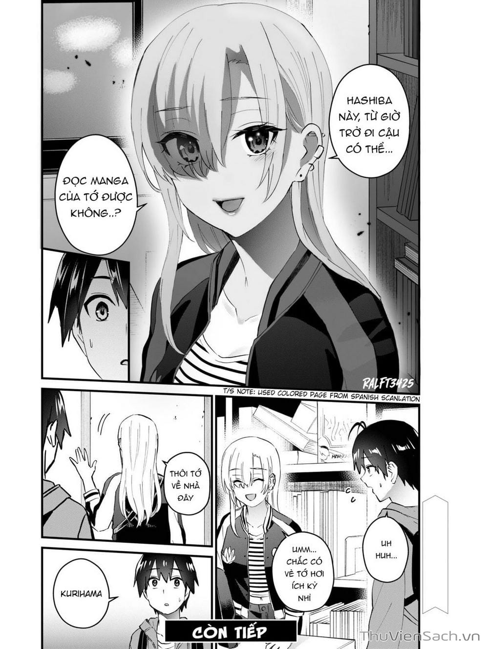 Truyện Tranh Lần Đầu Với Gal - Hajimete No Gal trang 7