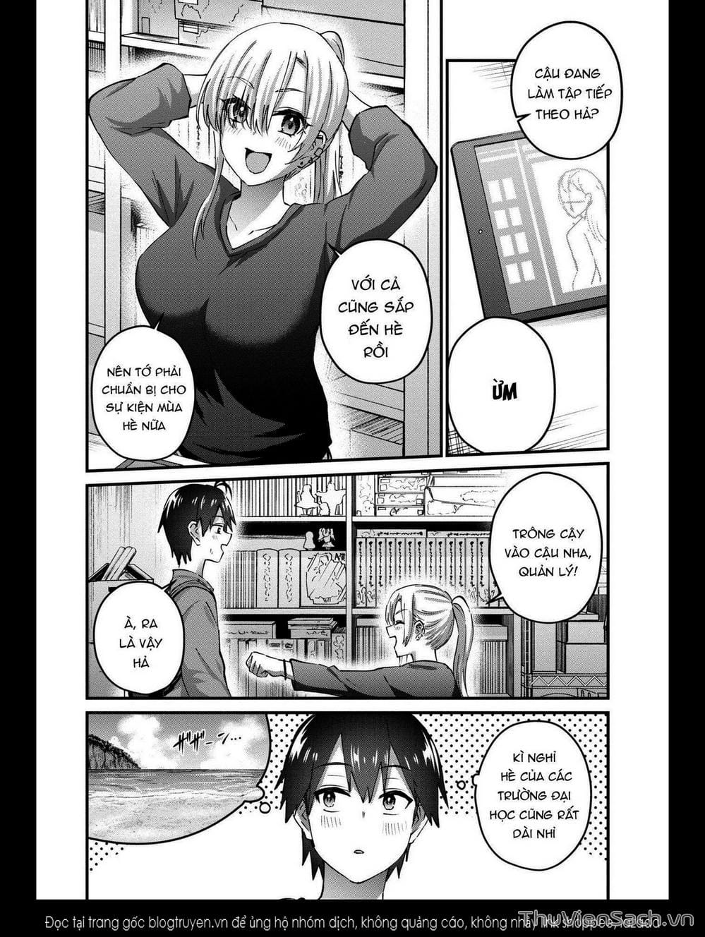 Truyện Tranh Lần Đầu Với Gal - Hajimete No Gal trang 7