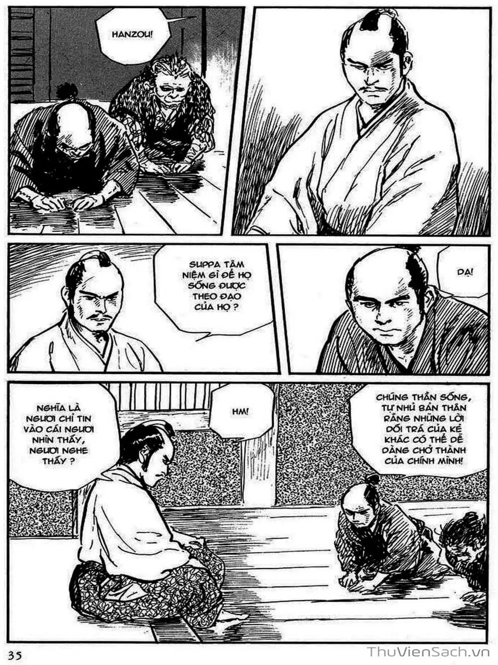 Truyện Tranh Con Đường Của Sát Thủ - Hanzou No Mon trang 6