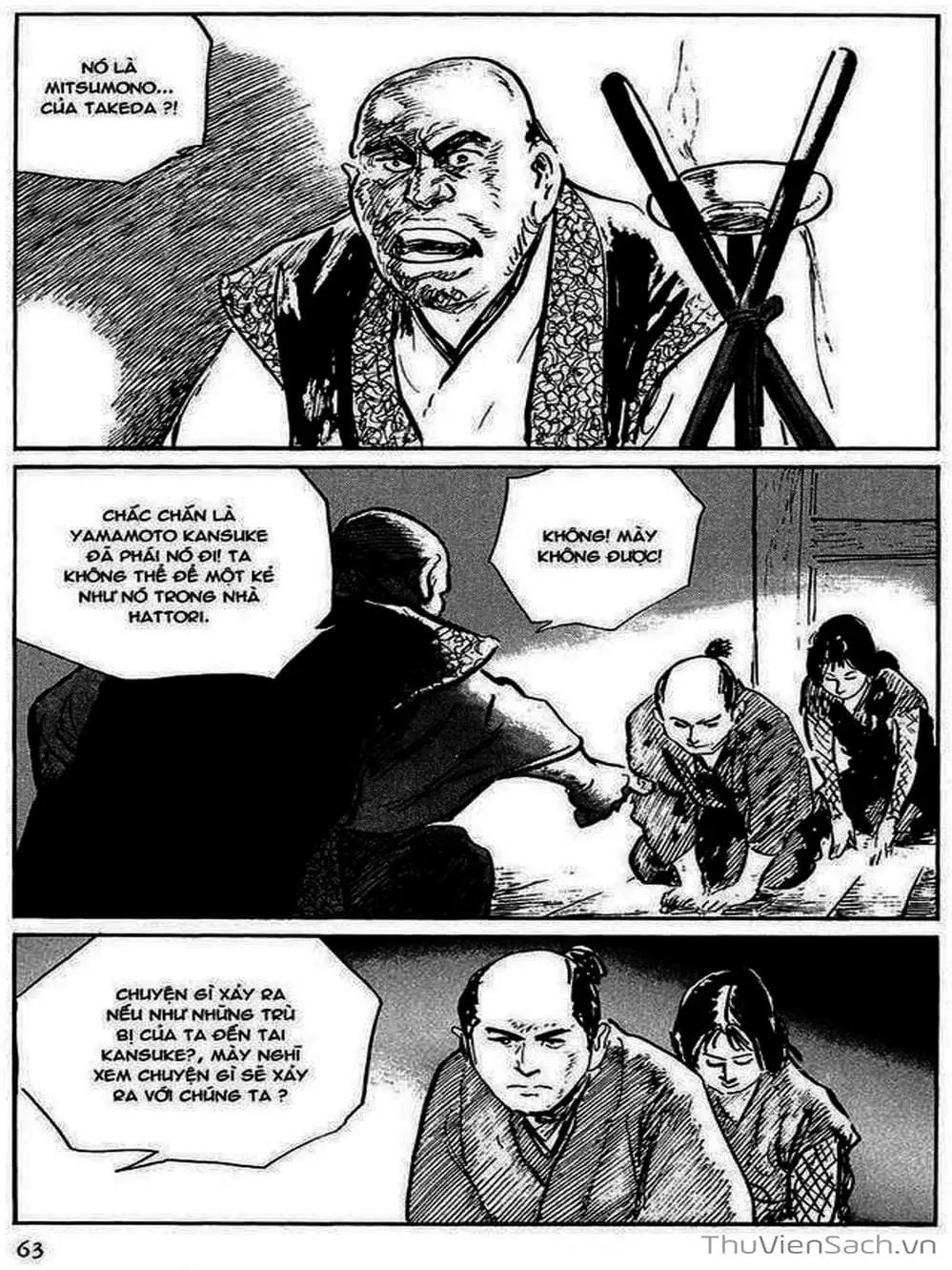 Truyện Tranh Con Đường Của Sát Thủ - Hanzou No Mon trang 6