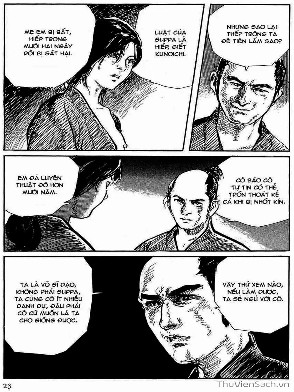 Truyện Tranh Con Đường Của Sát Thủ - Hanzou No Mon trang 6