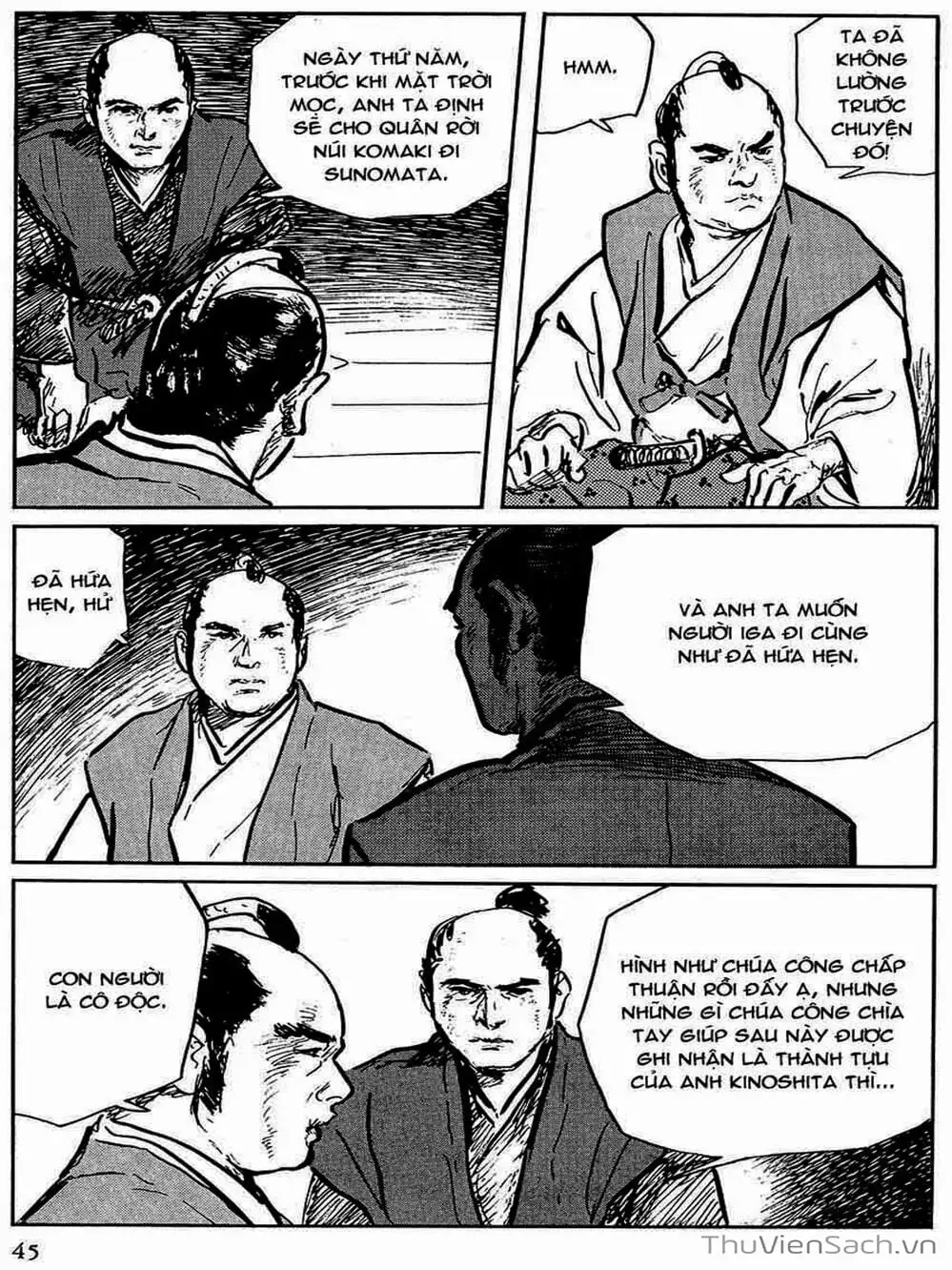 Truyện Tranh Con Đường Của Sát Thủ - Hanzou No Mon trang 6