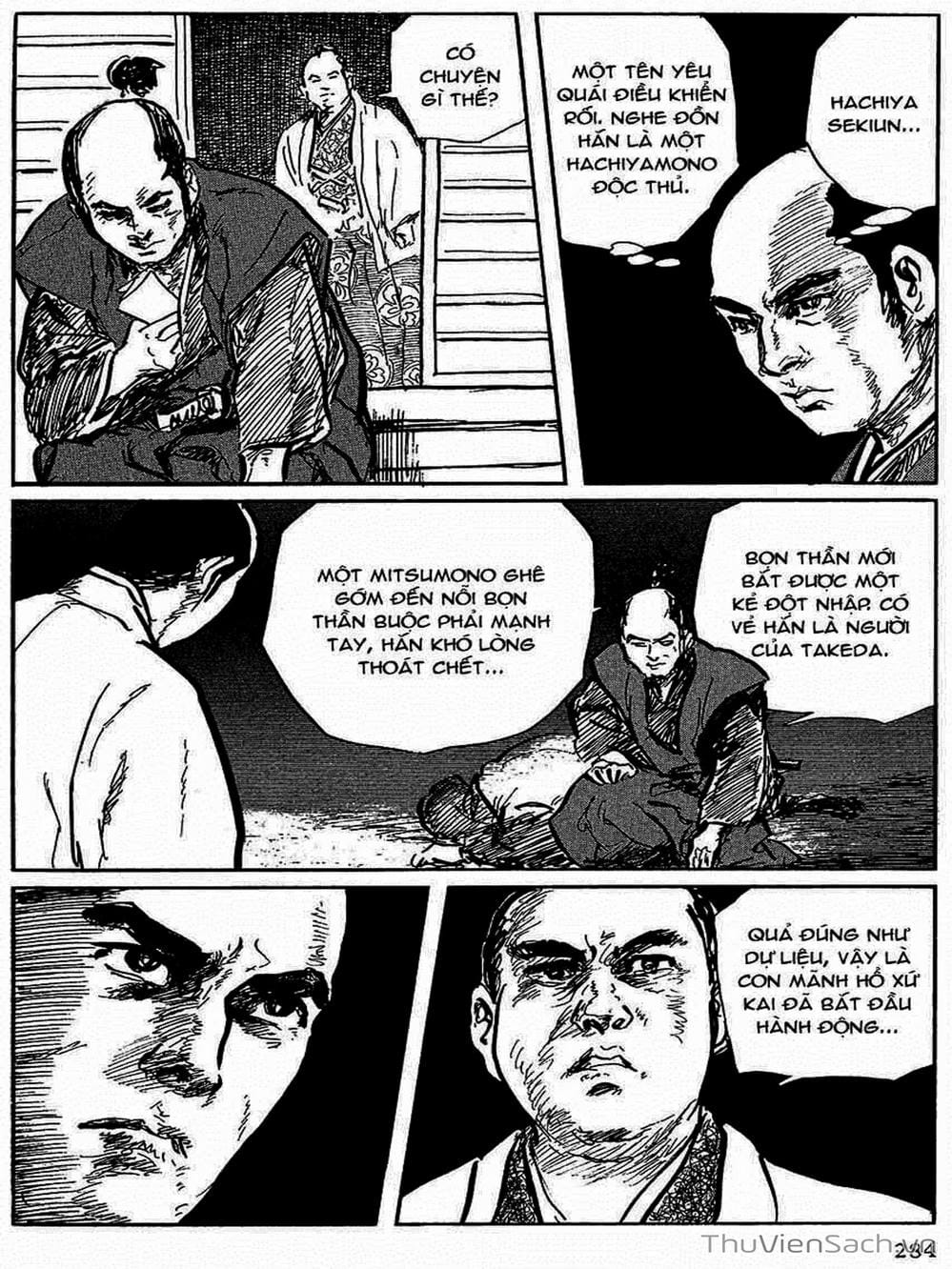 Truyện Tranh Con Đường Của Sát Thủ - Hanzou No Mon trang 6