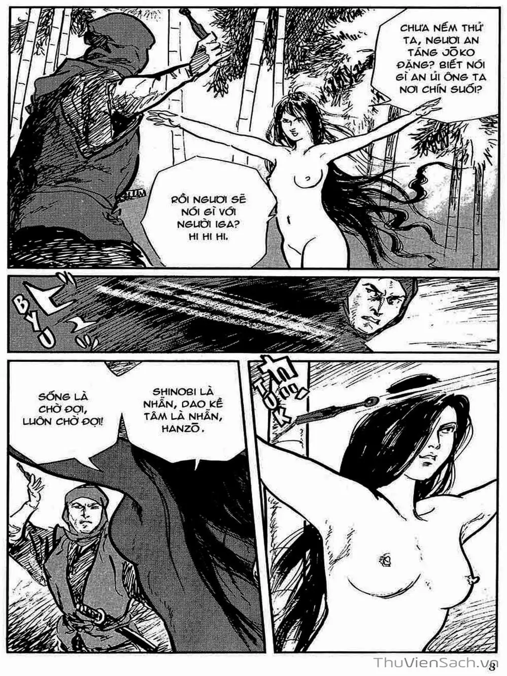 Truyện Tranh Con Đường Của Sát Thủ - Hanzou No Mon trang 6