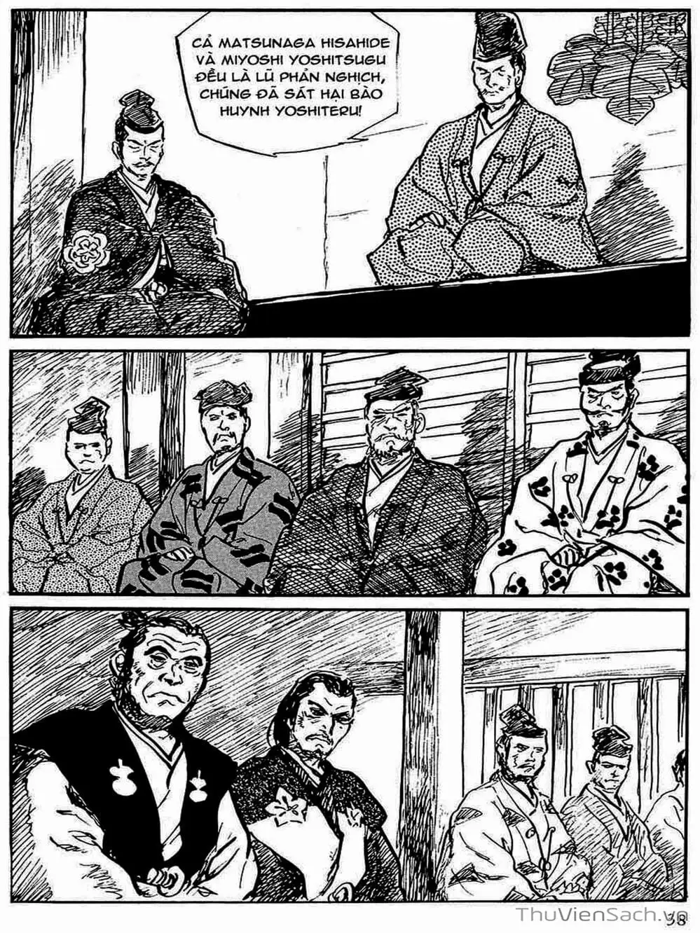 Truyện Tranh Con Đường Của Sát Thủ - Hanzou No Mon trang 6