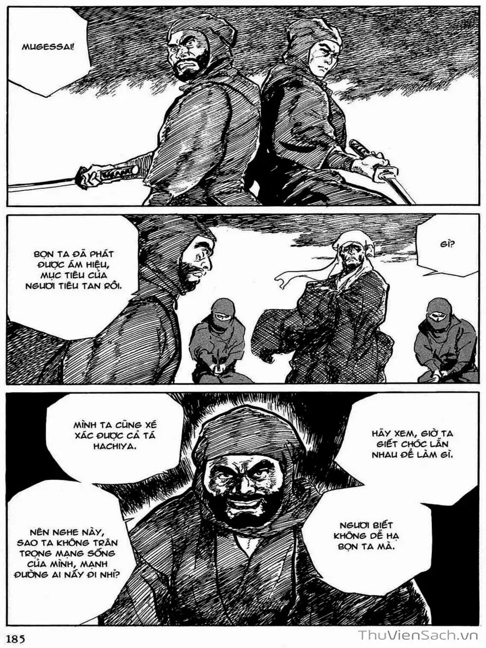 Truyện Tranh Con Đường Của Sát Thủ - Hanzou No Mon trang 6