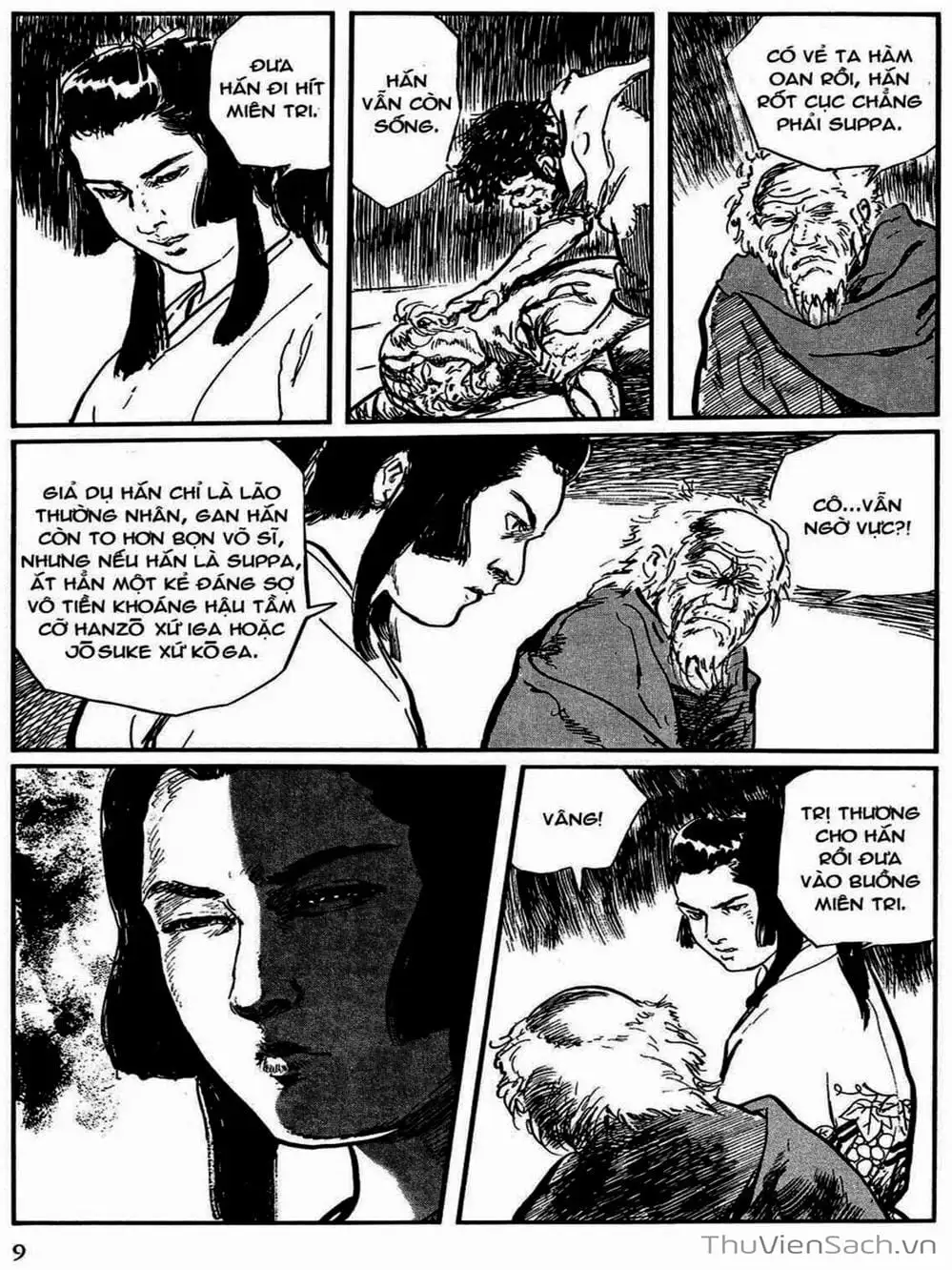 Truyện Tranh Con Đường Của Sát Thủ - Hanzou No Mon trang 6