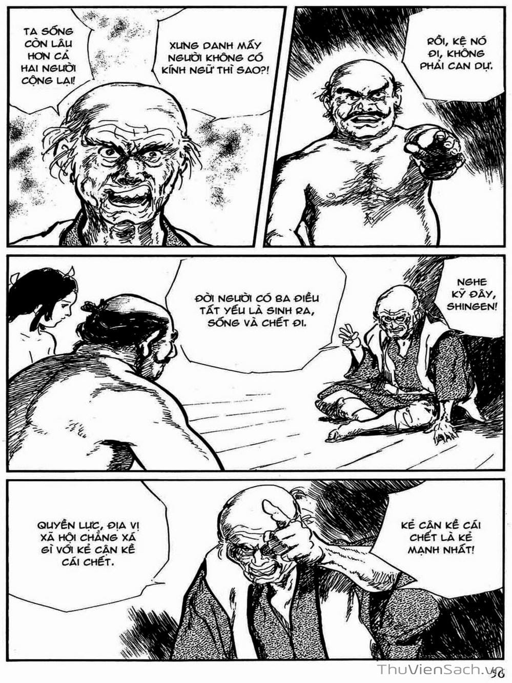 Truyện Tranh Con Đường Của Sát Thủ - Hanzou No Mon trang 6