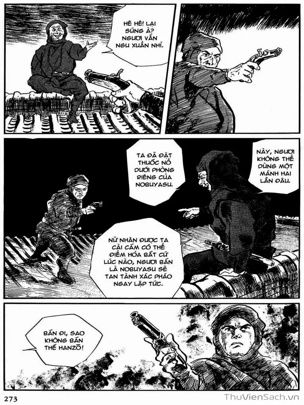 Truyện Tranh Con Đường Của Sát Thủ - Hanzou No Mon trang 6