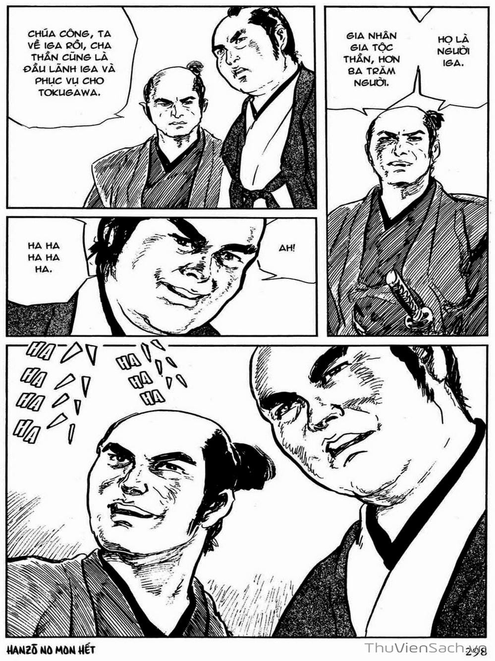 Truyện Tranh Con Đường Của Sát Thủ - Hanzou No Mon trang 6