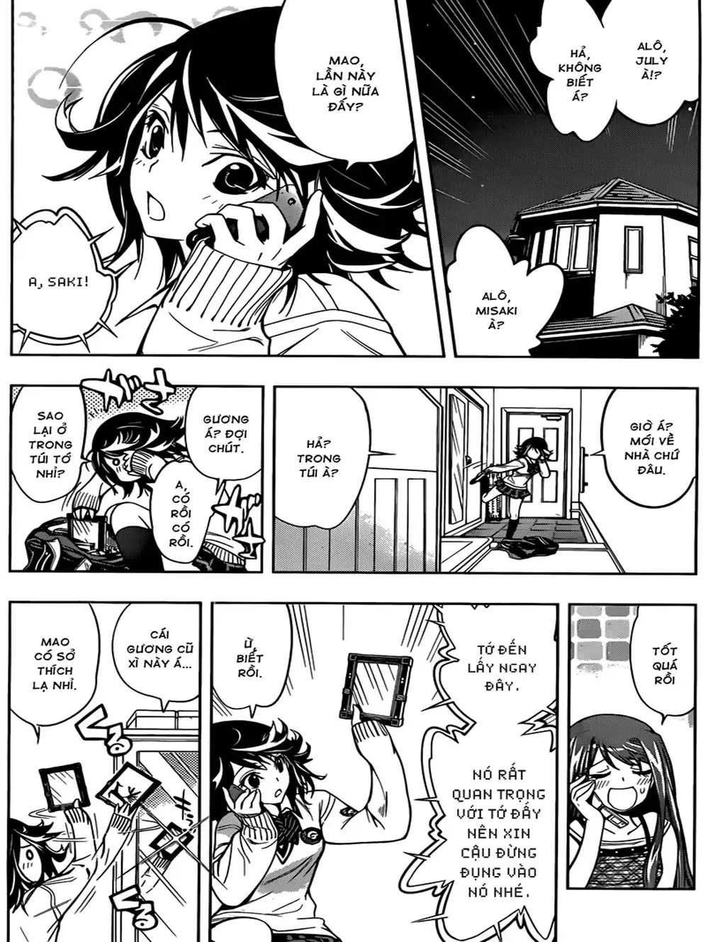 Truyện Tranh Harisugawa Ở Thế Giới Trong Gương trang 4