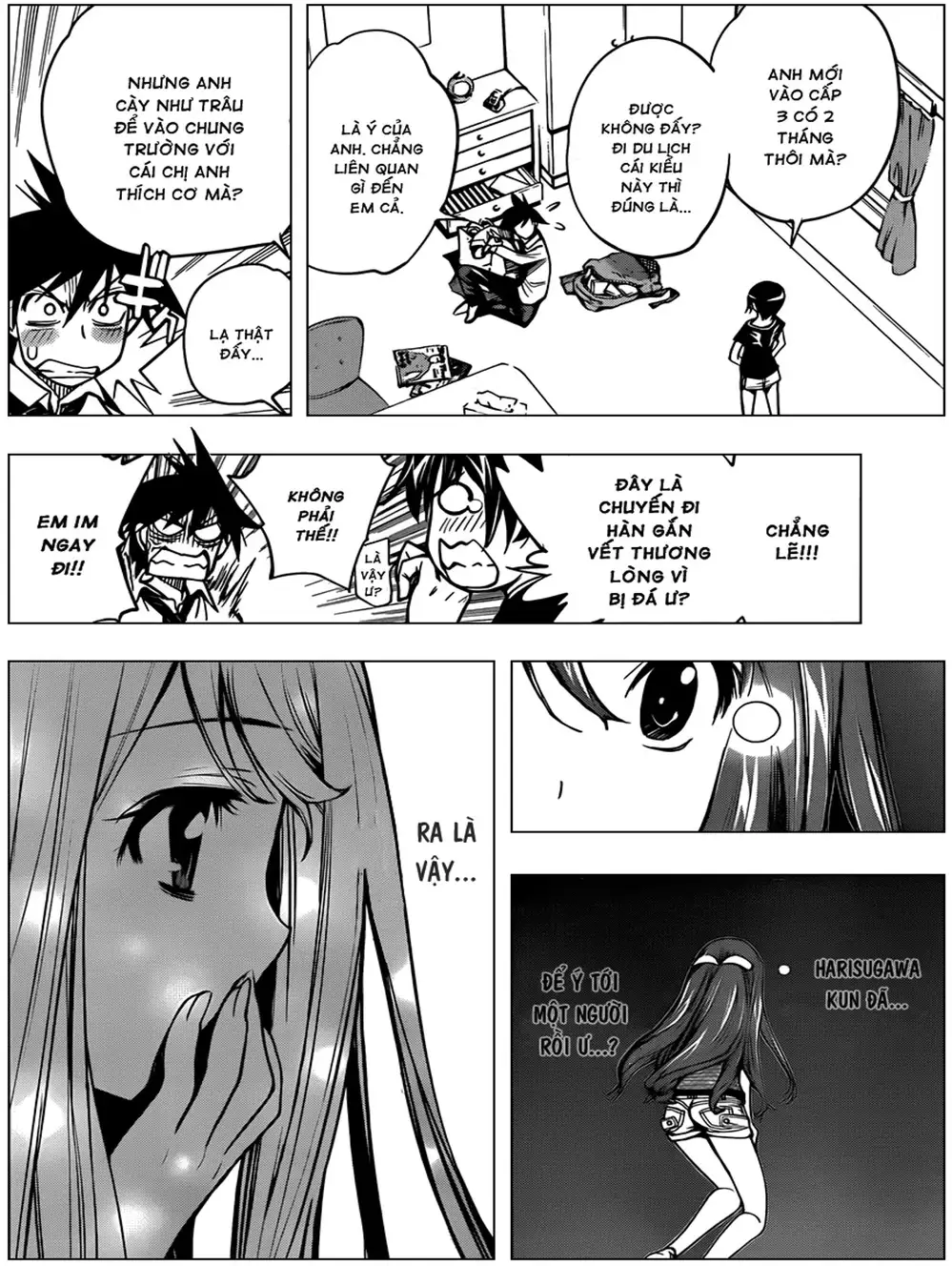 Truyện Tranh Harisugawa Ở Thế Giới Trong Gương trang 4