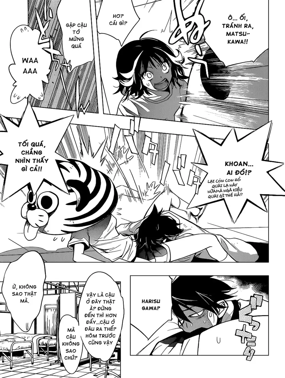 Truyện Tranh Harisugawa Ở Thế Giới Trong Gương trang 4