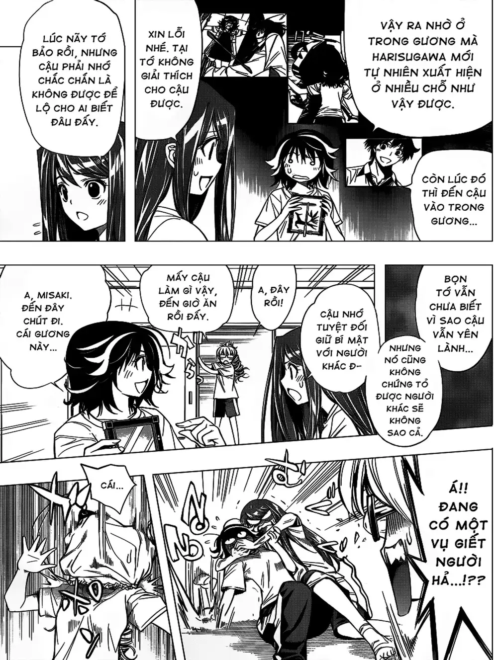 Truyện Tranh Harisugawa Ở Thế Giới Trong Gương trang 4
