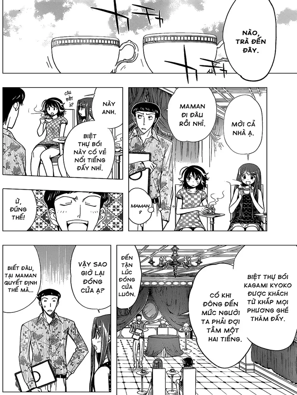 Truyện Tranh Harisugawa Ở Thế Giới Trong Gương trang 4