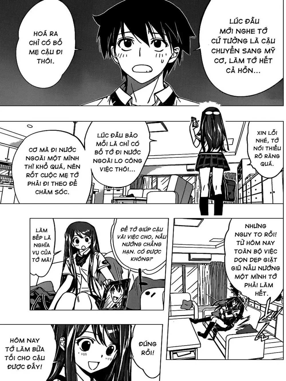 Truyện Tranh Harisugawa Ở Thế Giới Trong Gương trang 4