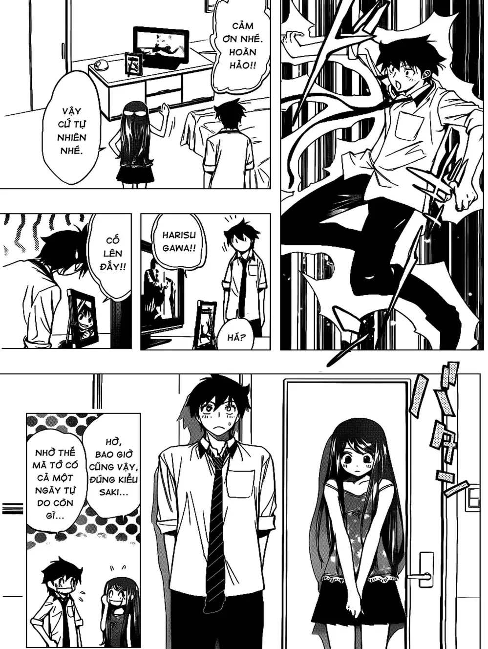 Truyện Tranh Harisugawa Ở Thế Giới Trong Gương trang 4