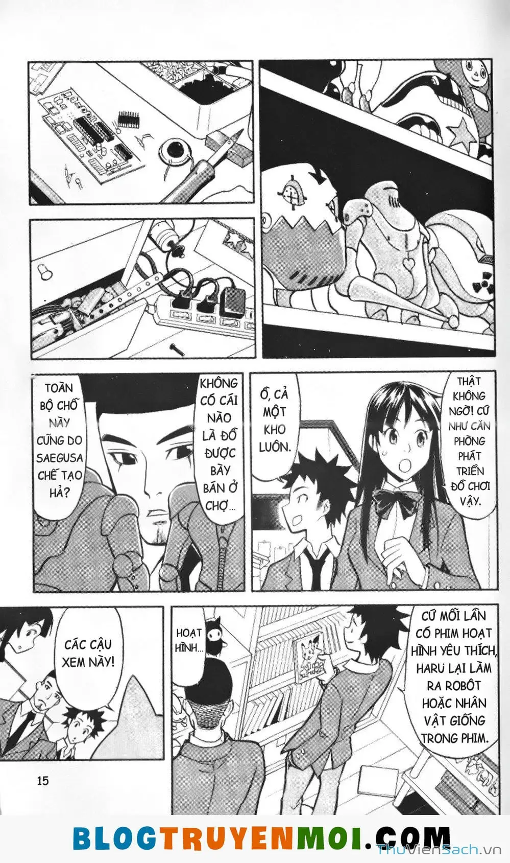 Truyện Tranh Đất Nước Mùa Xuân - Haru No Kuni trang 4