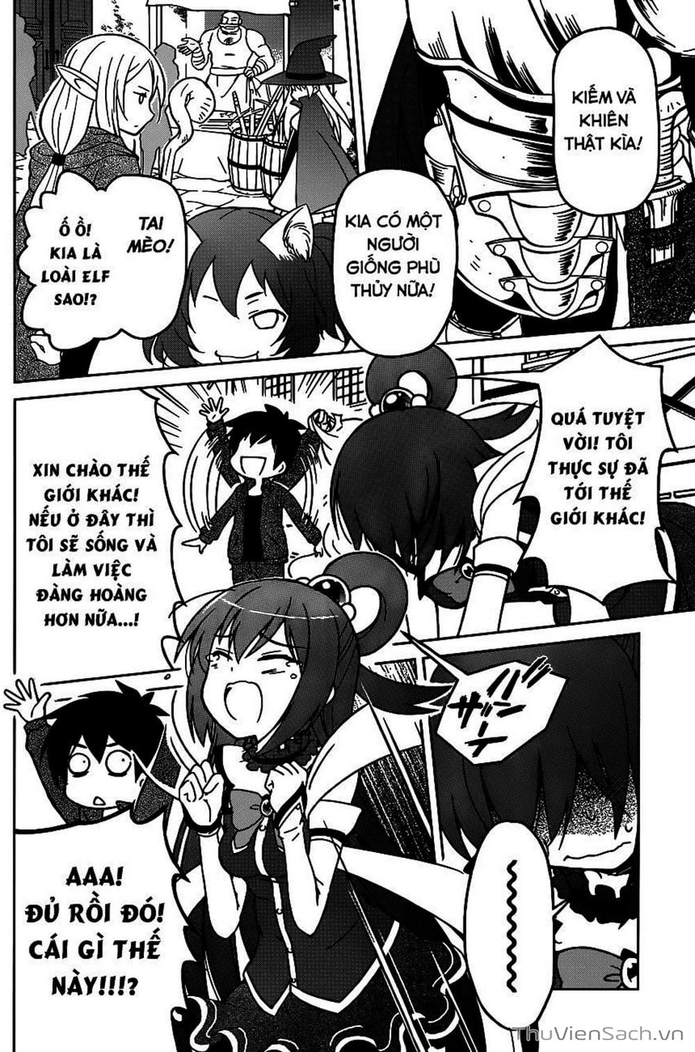Truyện Tranh Hãy Ban Phúc Lành Cho Thế Giới Tuyệt Vời Này! trang 6