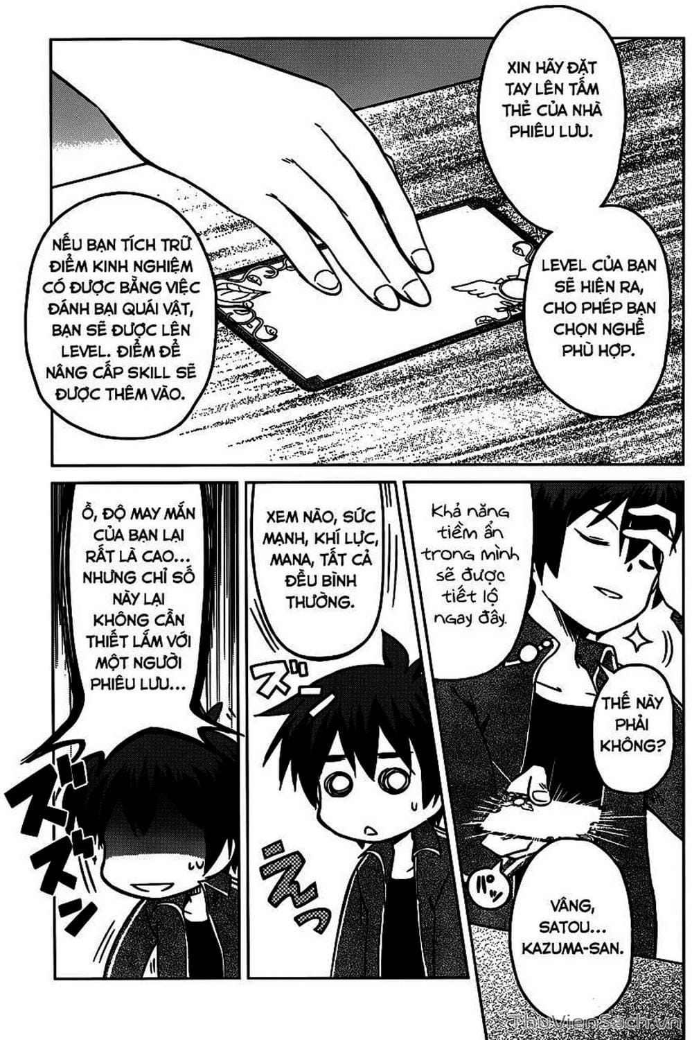 Truyện Tranh Hãy Ban Phúc Lành Cho Thế Giới Tuyệt Vời Này! trang 6