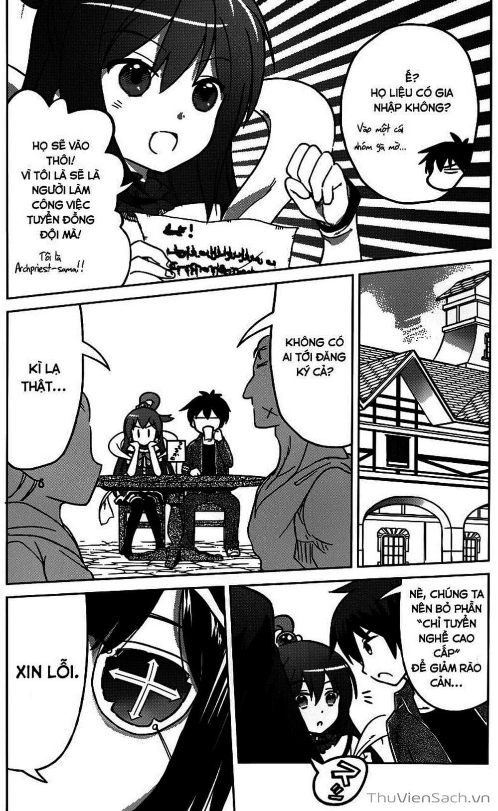 Truyện Tranh Hãy Ban Phúc Lành Cho Thế Giới Tuyệt Vời Này! trang 6