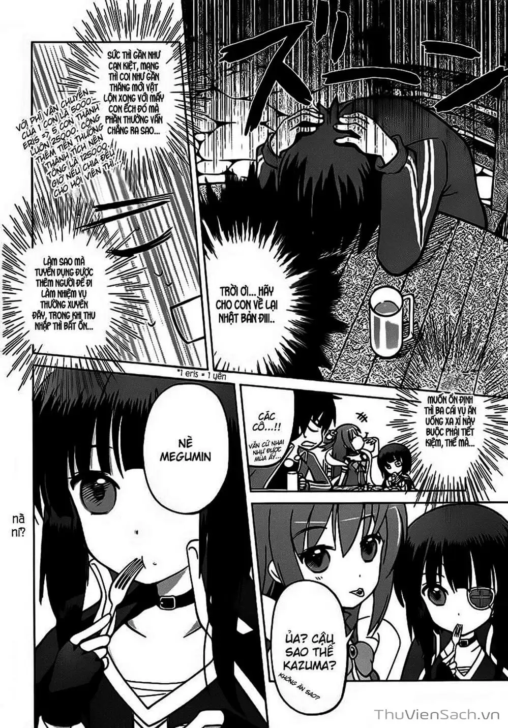 Truyện Tranh Hãy Ban Phúc Lành Cho Thế Giới Tuyệt Vời Này! trang 6