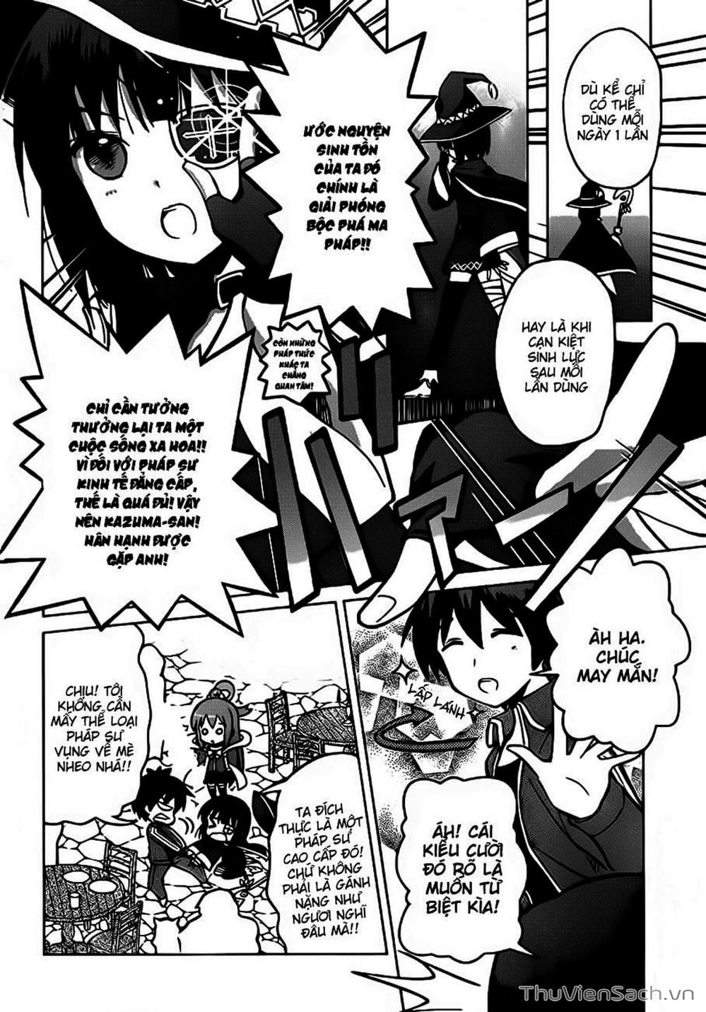 Truyện Tranh Hãy Ban Phúc Lành Cho Thế Giới Tuyệt Vời Này! trang 6