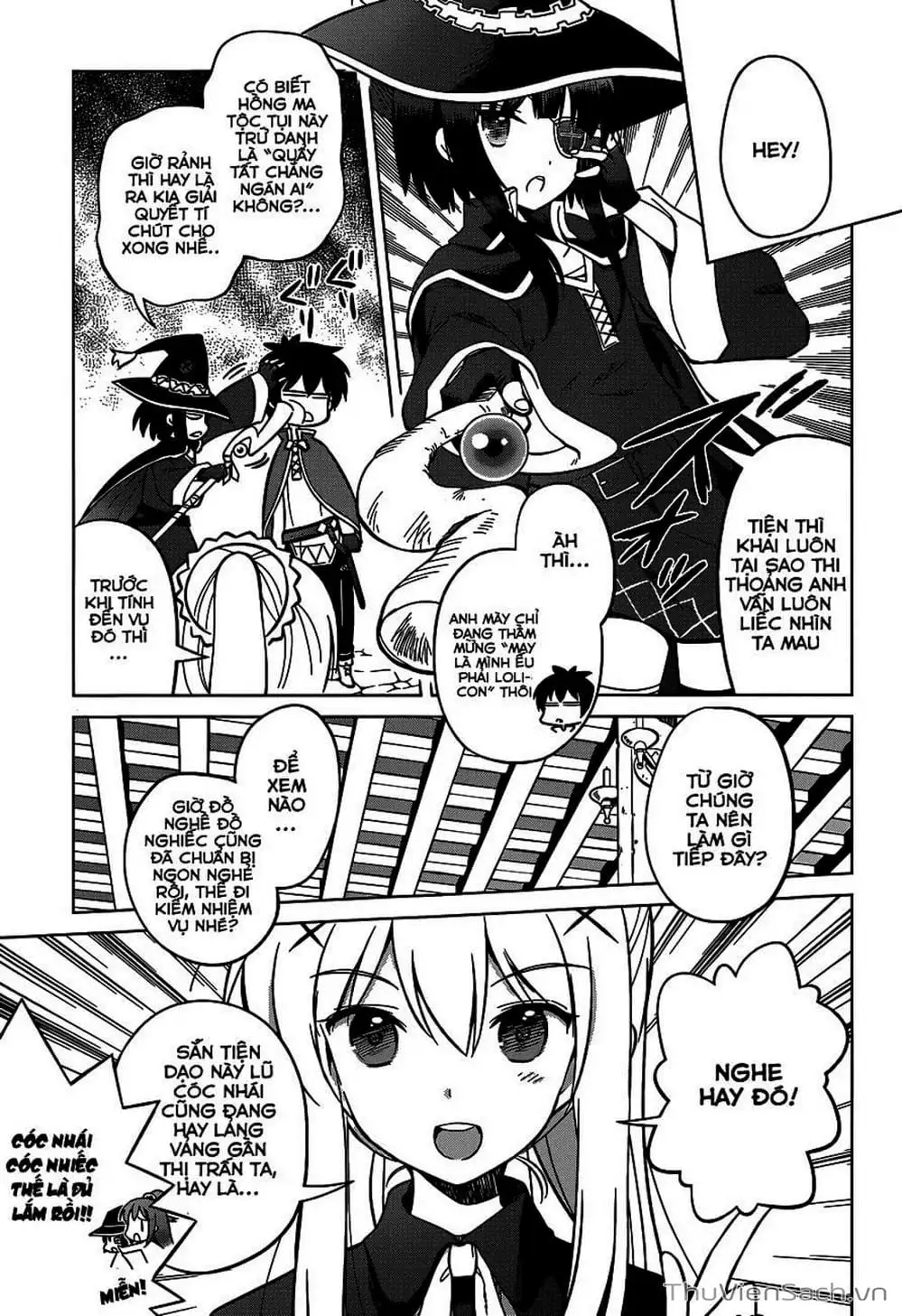 Truyện Tranh Hãy Ban Phúc Lành Cho Thế Giới Tuyệt Vời Này! trang 6