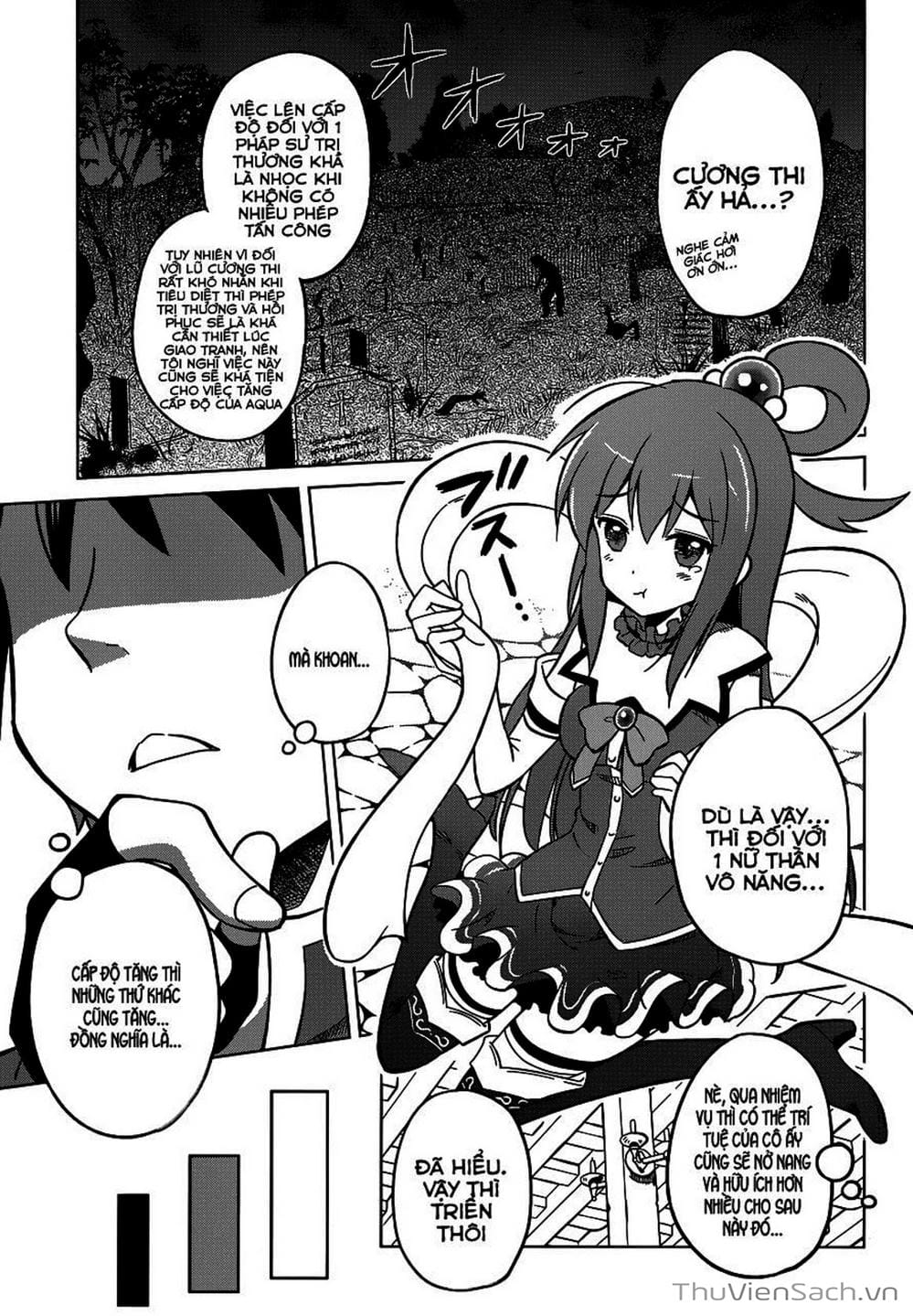 Truyện Tranh Hãy Ban Phúc Lành Cho Thế Giới Tuyệt Vời Này! trang 6