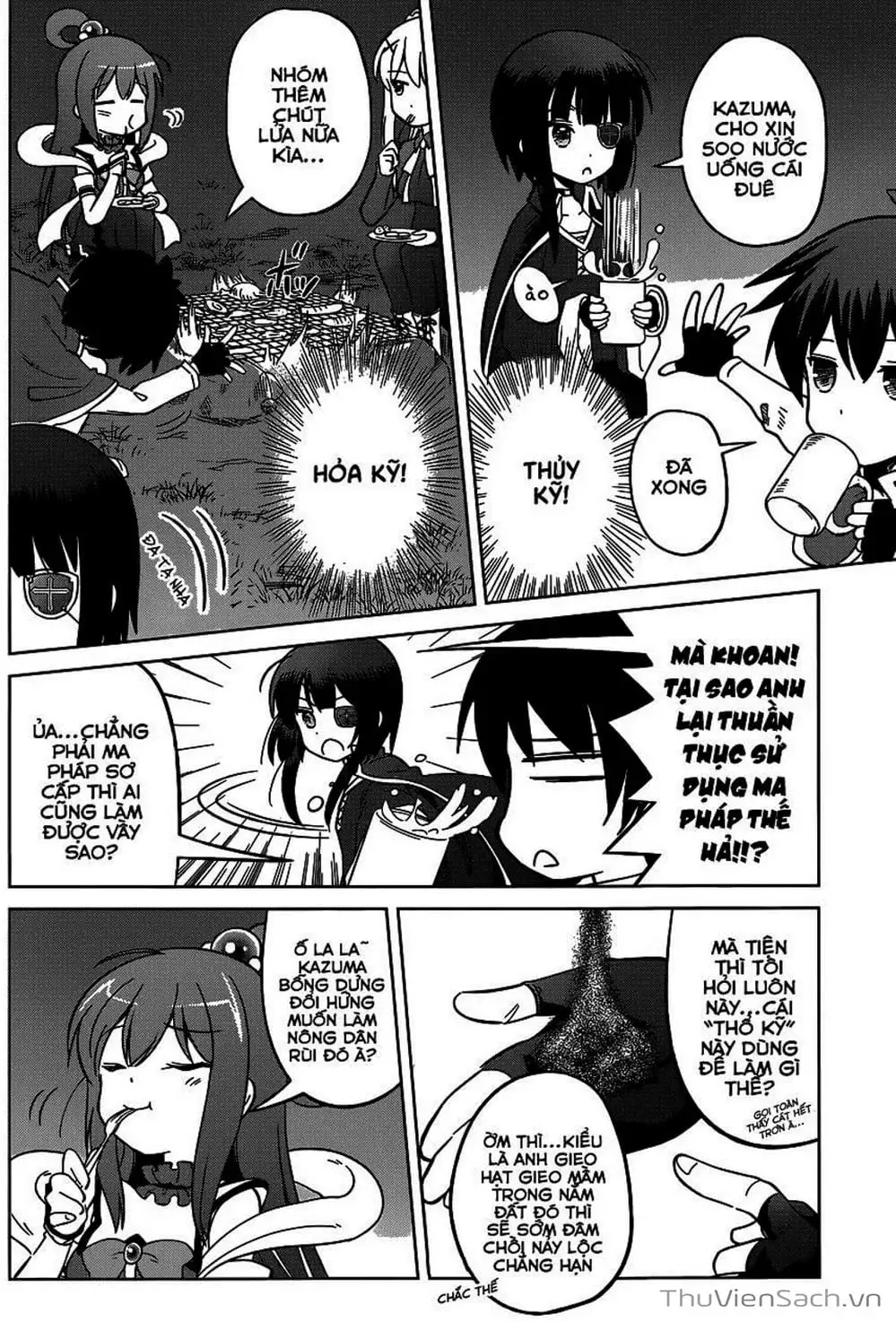 Truyện Tranh Hãy Ban Phúc Lành Cho Thế Giới Tuyệt Vời Này! trang 6