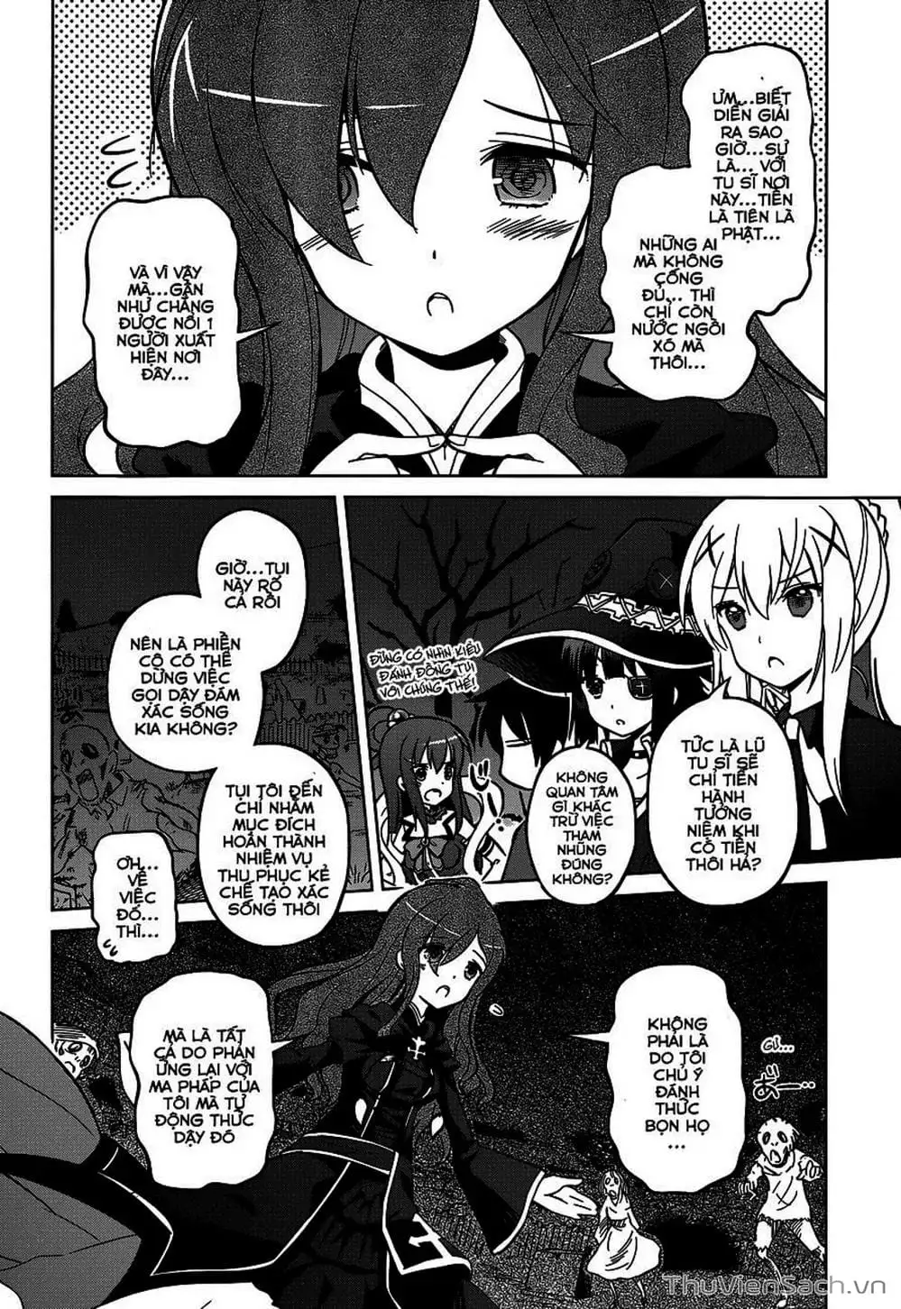 Truyện Tranh Hãy Ban Phúc Lành Cho Thế Giới Tuyệt Vời Này! trang 6
