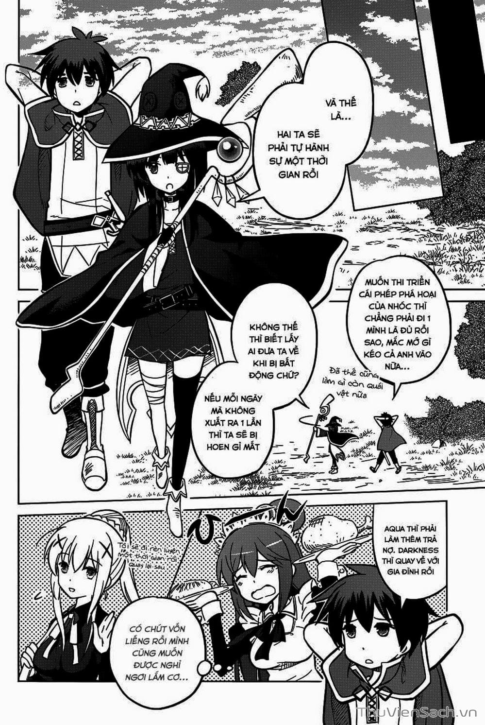 Truyện Tranh Hãy Ban Phúc Lành Cho Thế Giới Tuyệt Vời Này! trang 6