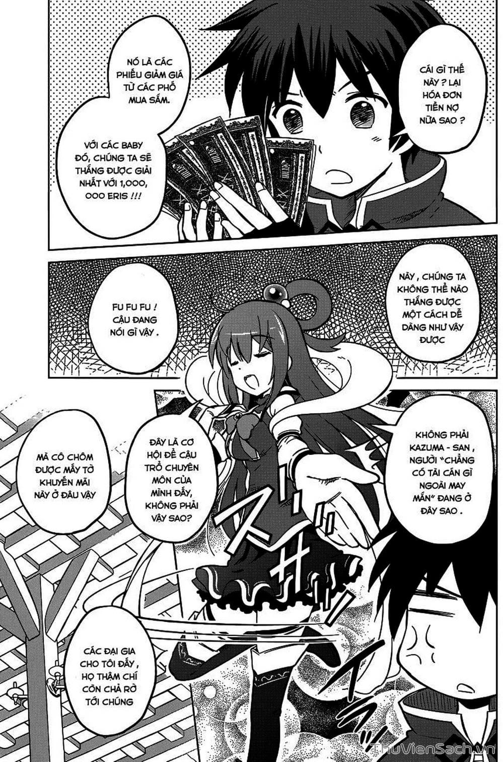 Truyện Tranh Hãy Ban Phúc Lành Cho Thế Giới Tuyệt Vời Này! trang 6