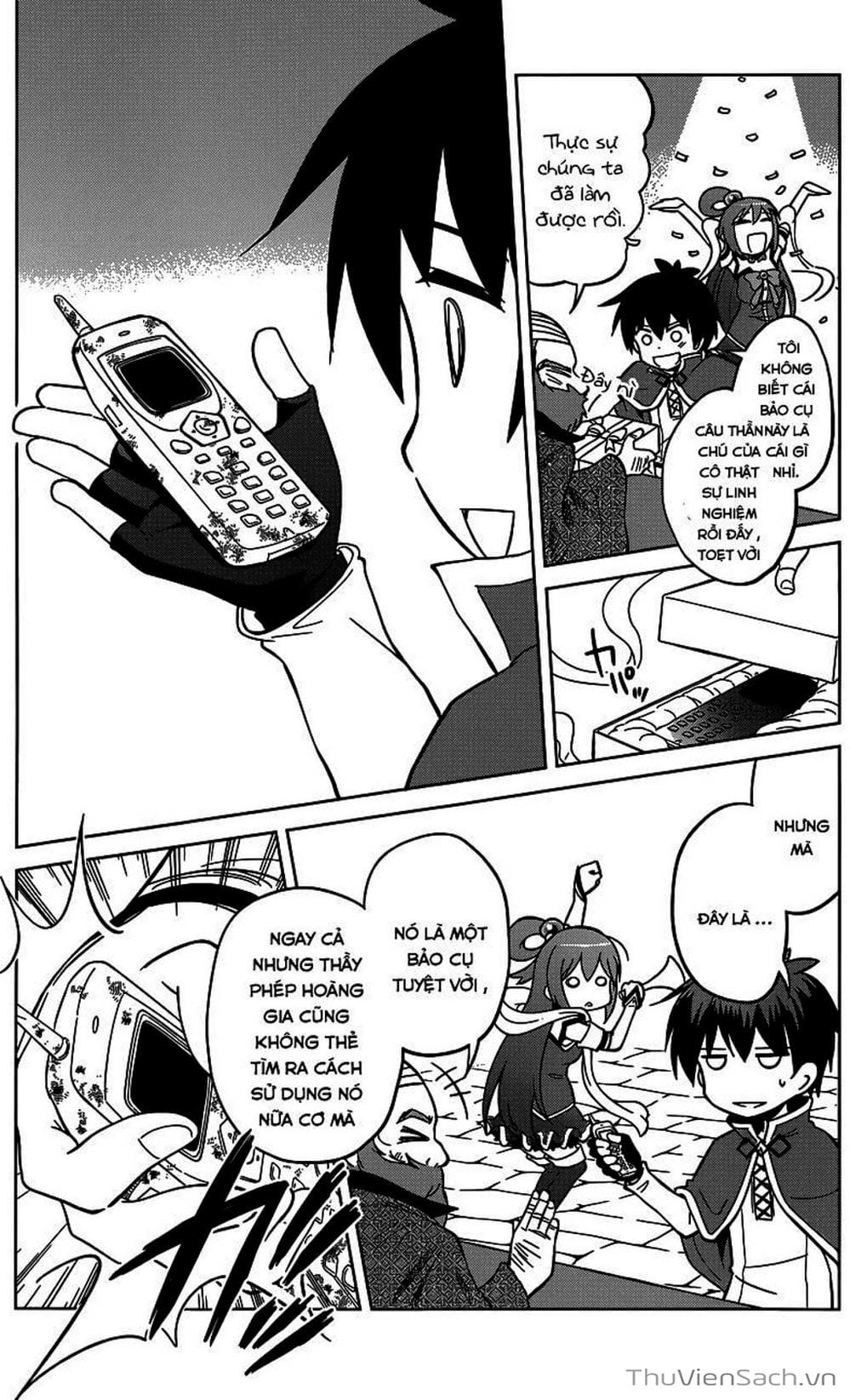 Truyện Tranh Hãy Ban Phúc Lành Cho Thế Giới Tuyệt Vời Này! trang 6