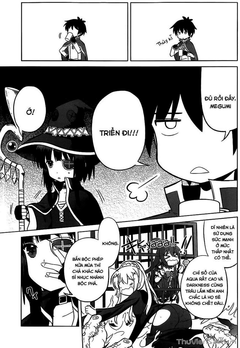 Truyện Tranh Hãy Ban Phúc Lành Cho Thế Giới Tuyệt Vời Này! trang 6
