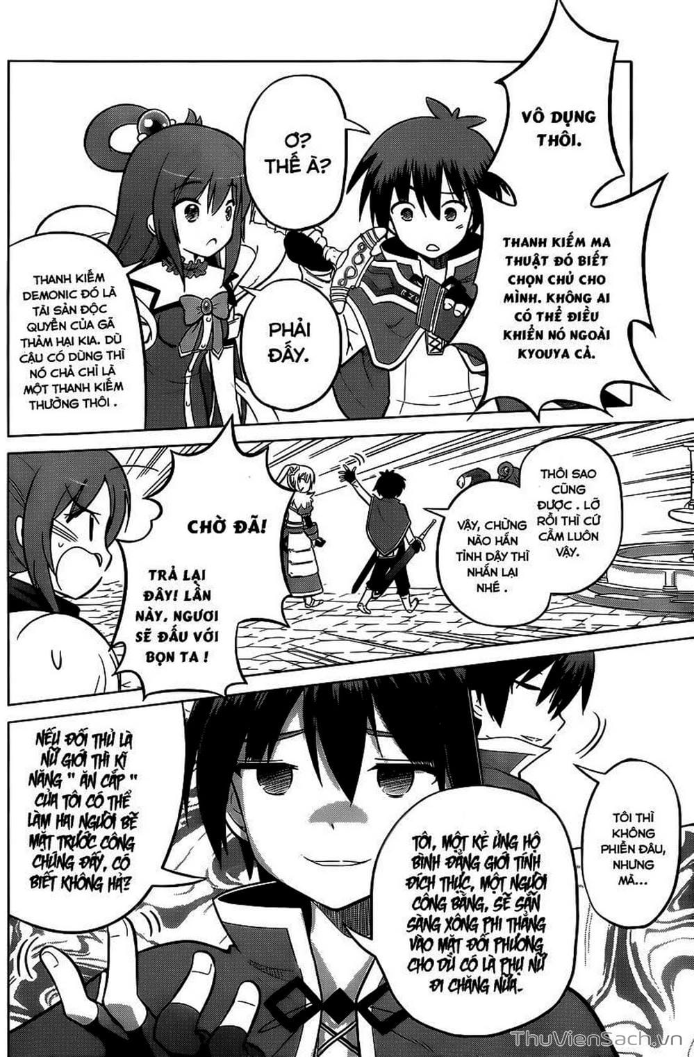 Truyện Tranh Hãy Ban Phúc Lành Cho Thế Giới Tuyệt Vời Này! trang 6