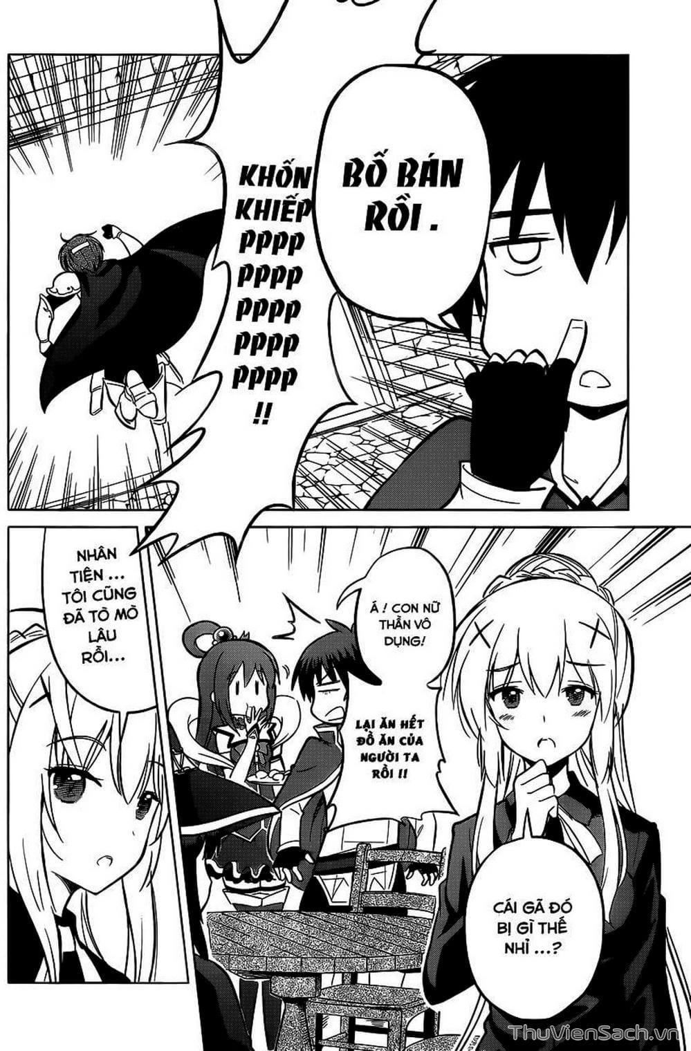 Truyện Tranh Hãy Ban Phúc Lành Cho Thế Giới Tuyệt Vời Này! trang 6