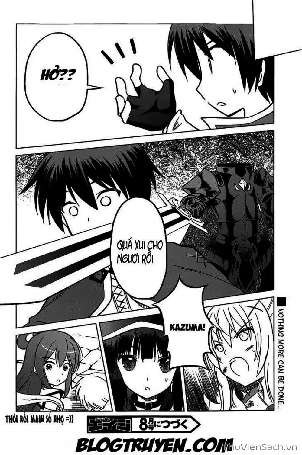 Truyện Tranh Hãy Ban Phúc Lành Cho Thế Giới Tuyệt Vời Này! trang 6