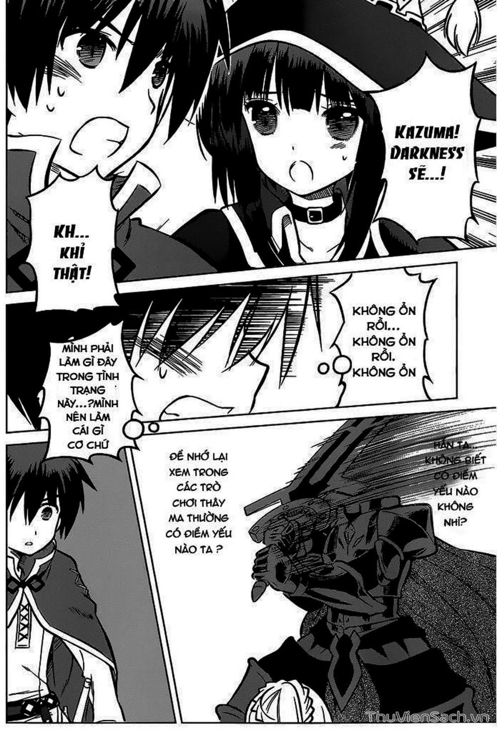 Truyện Tranh Hãy Ban Phúc Lành Cho Thế Giới Tuyệt Vời Này! trang 6