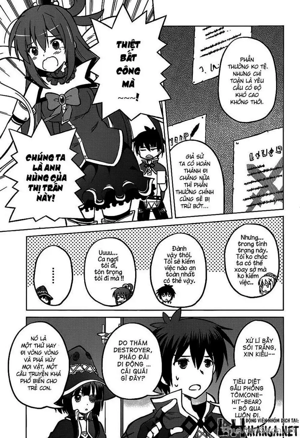 Truyện Tranh Hãy Ban Phúc Lành Cho Thế Giới Tuyệt Vời Này! trang 6