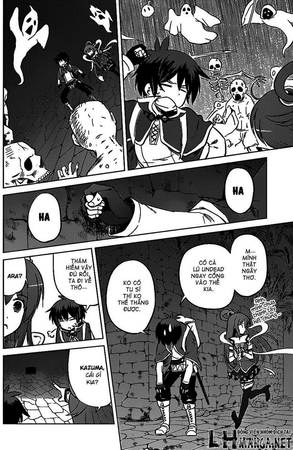 Truyện Tranh Hãy Ban Phúc Lành Cho Thế Giới Tuyệt Vời Này! trang 6