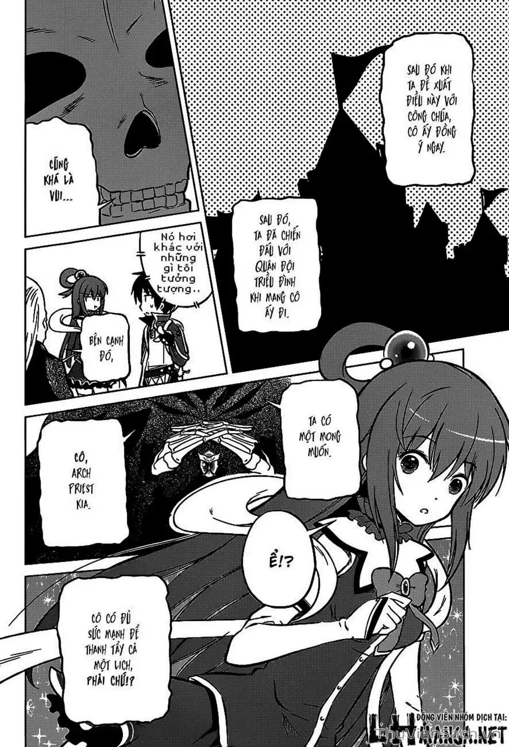 Truyện Tranh Hãy Ban Phúc Lành Cho Thế Giới Tuyệt Vời Này! trang 6