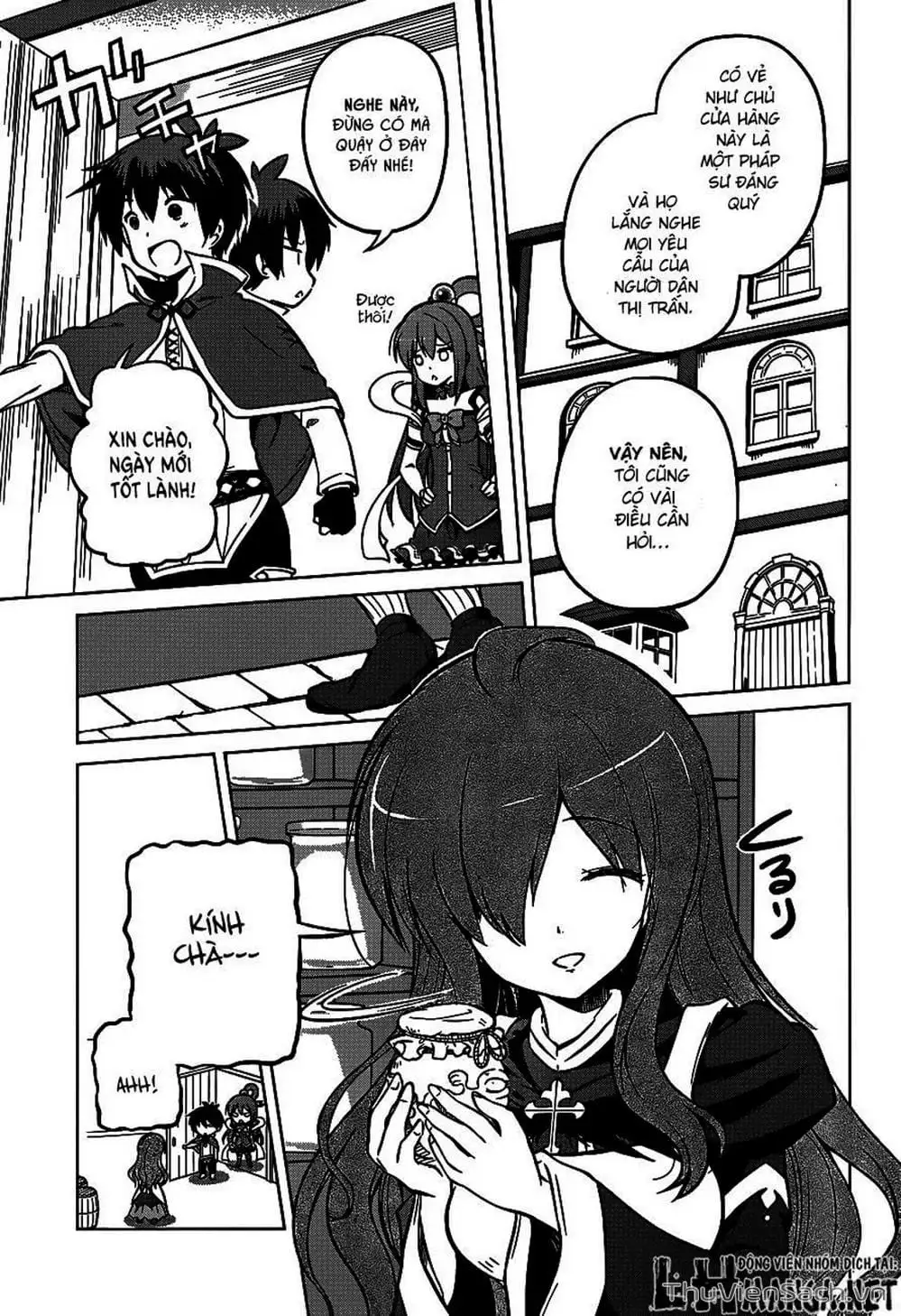 Truyện Tranh Hãy Ban Phúc Lành Cho Thế Giới Tuyệt Vời Này! trang 6