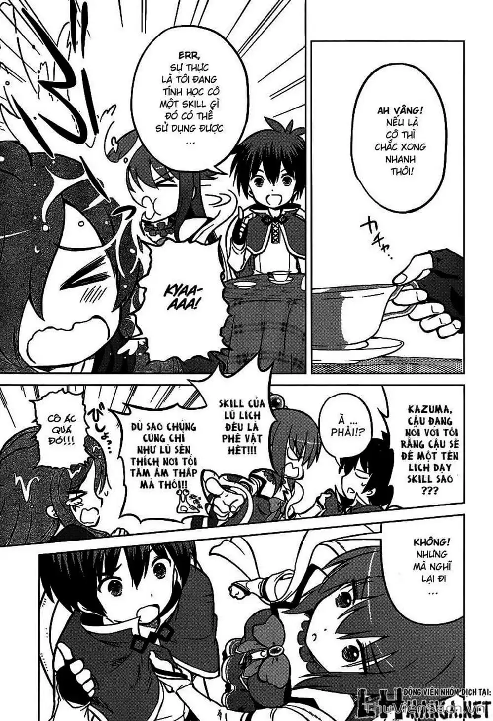 Truyện Tranh Hãy Ban Phúc Lành Cho Thế Giới Tuyệt Vời Này! trang 6