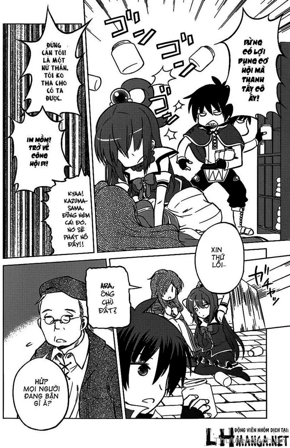 Truyện Tranh Hãy Ban Phúc Lành Cho Thế Giới Tuyệt Vời Này! trang 6